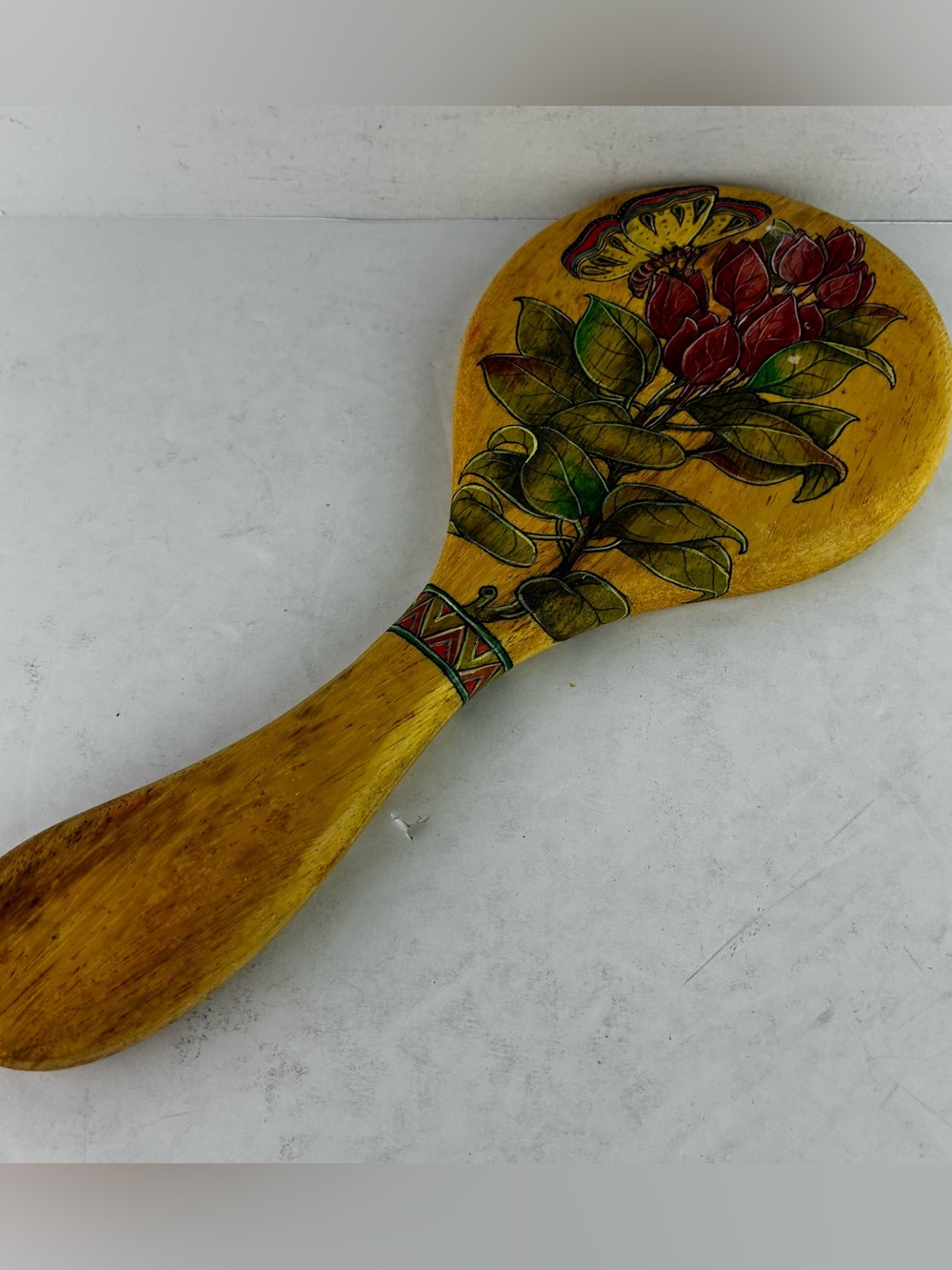 Hand Painted Hand Mirror - So Unique!